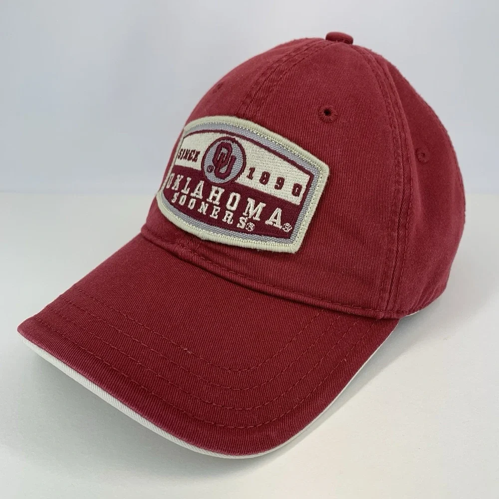 Oklahoma Sooners OU Hat Drew Pearson ESPN College GameDay Strapback Baseball Cap